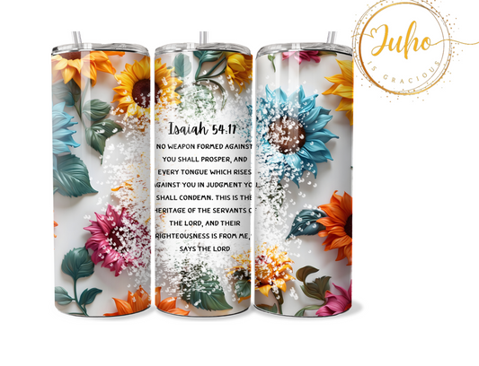 isaiah tumbler wrap