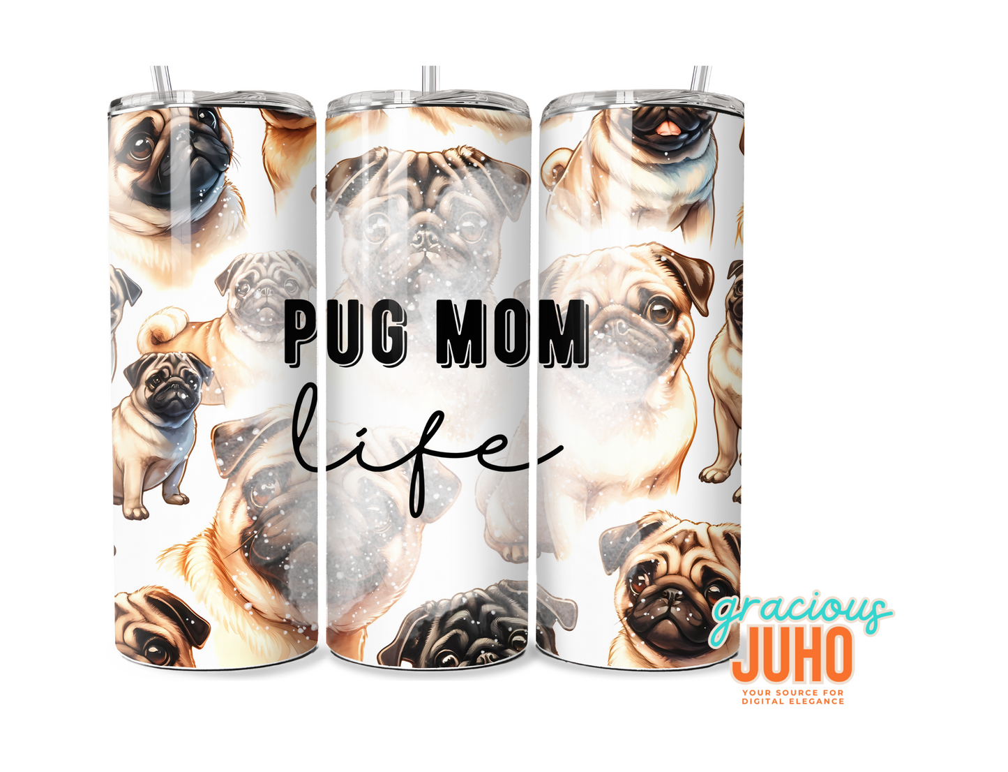 Pug mom life